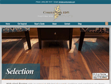 Tablet Screenshot of countryplank.com